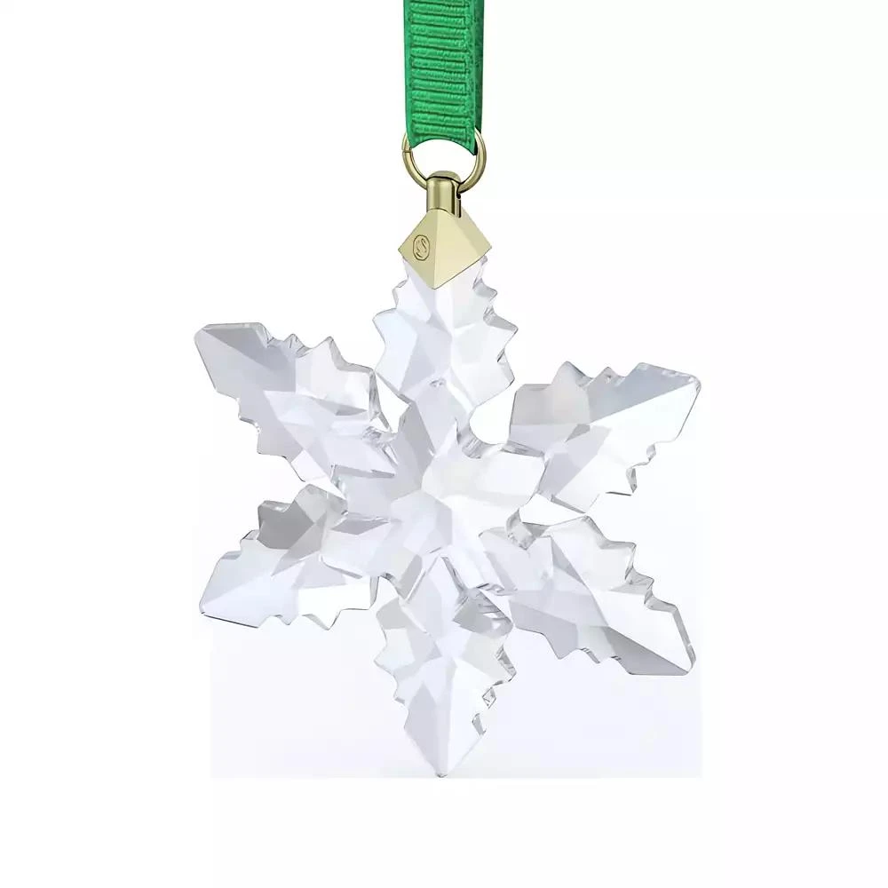 Swarovski Crystal Snowflake Ornaments, Set of 3 3