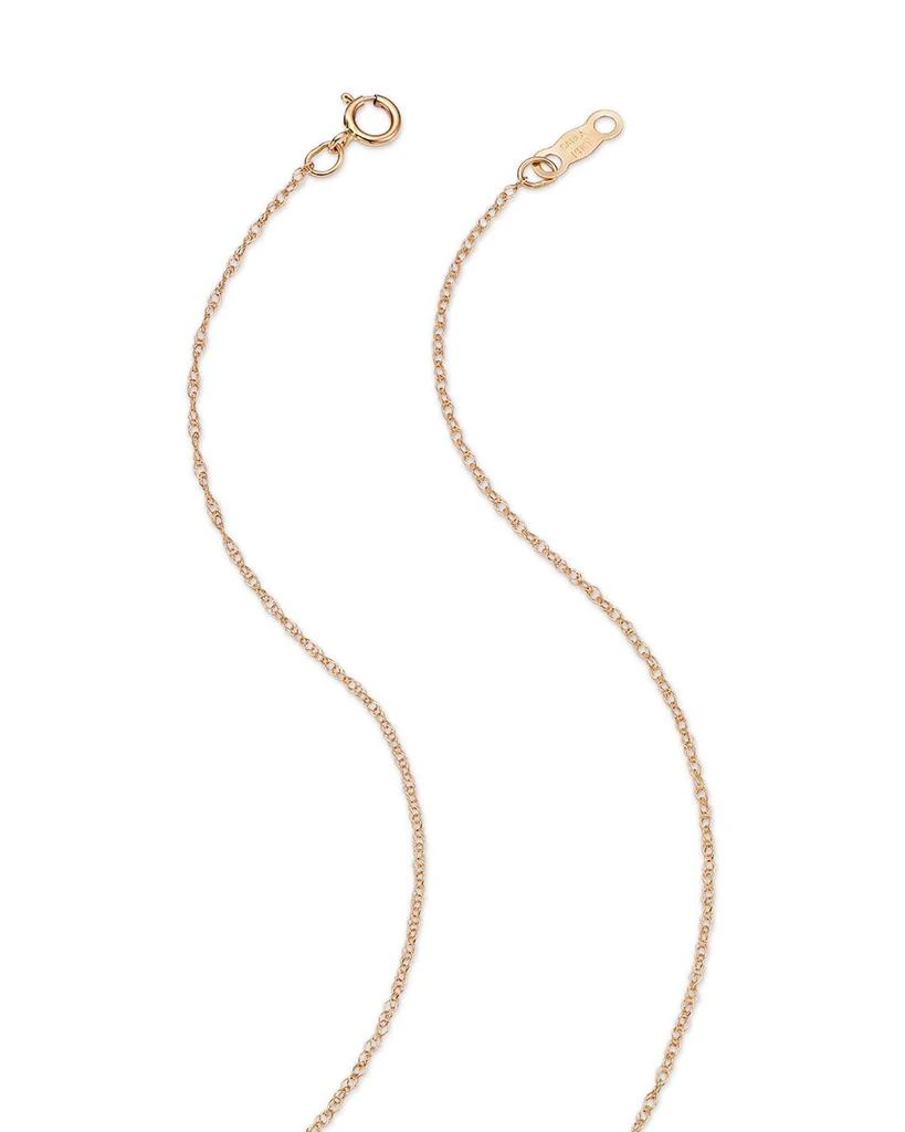 Moon & Meadow 14K Yellow Gold Flower Pendant Necklace, 18" 4