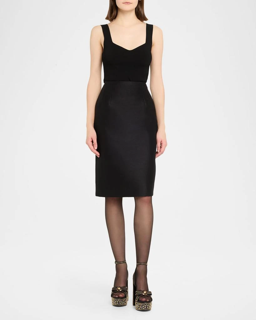 Versace 140mm Gianni Ribbon Studded Leather Platform Sandals 3