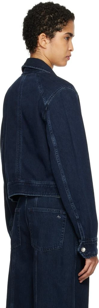 Rag & Bone Blue Anya Denim Jacket 3