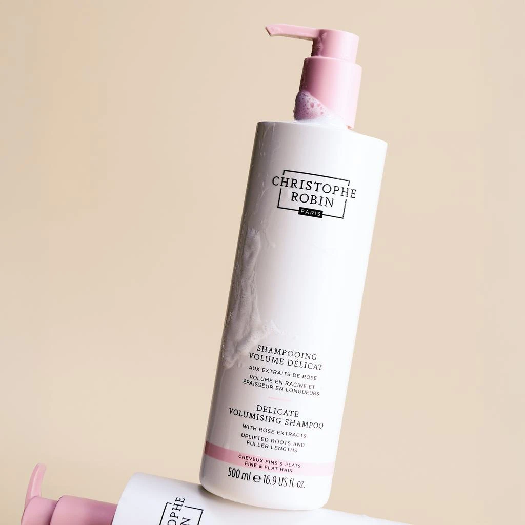 Christophe Robin Christophe Robin Delicate Volumising Shampoo with Rose Extracts 500ml 4