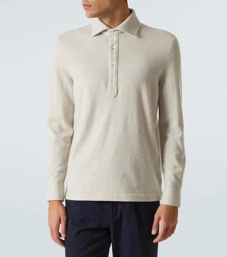 Brunello Cucinelli Cashmere polo sweater 3