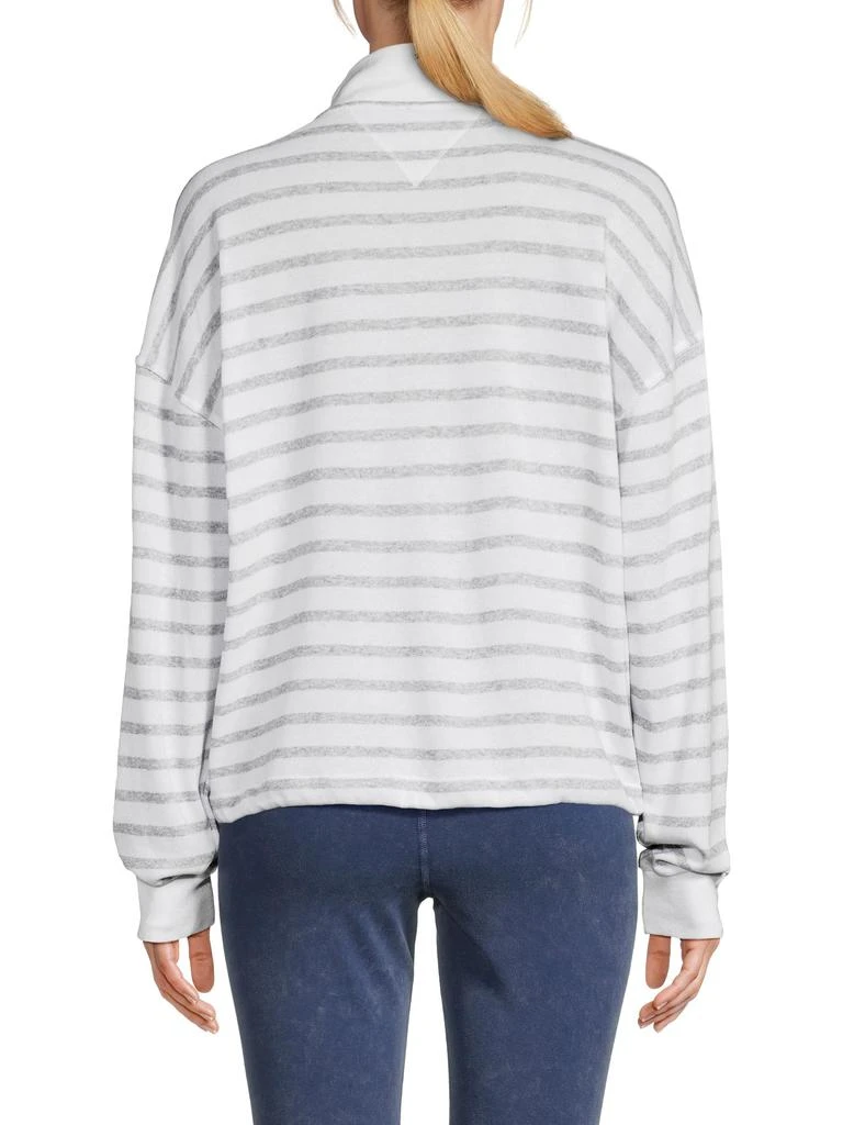 Tommy Hilfiger Striped Quarter-Zip Pullover 2