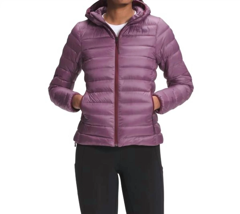 The North Face Sierra Peak Hooded Jacket In Pikes Purple 1