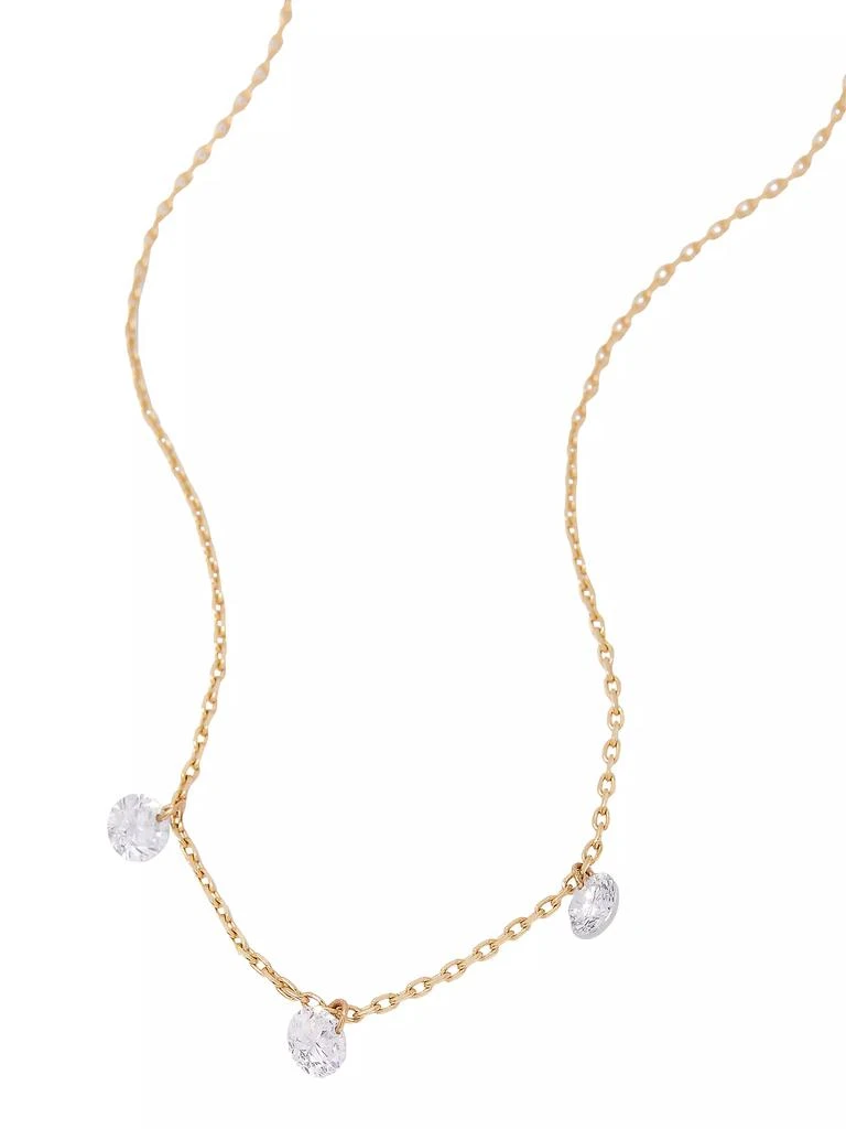 brook & york Layla 14K Yellow Gold & 0.22 TCW Lab-Grown Diamond Necklace 3