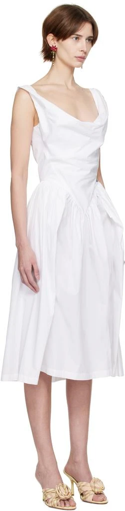 Vivienne Westwood White Sunday Midi Dress 2