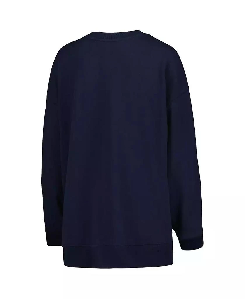 DKNY DKNY Women's Navy Dallas Cowboys Penelope Pullover Sweatshirt 2