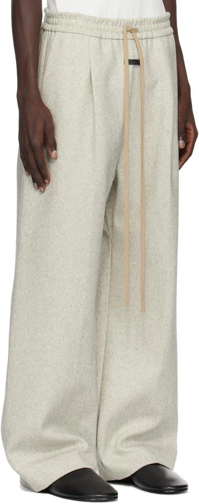 Fear of god Gray Military Wool Wide Leg Sweatpants 2
