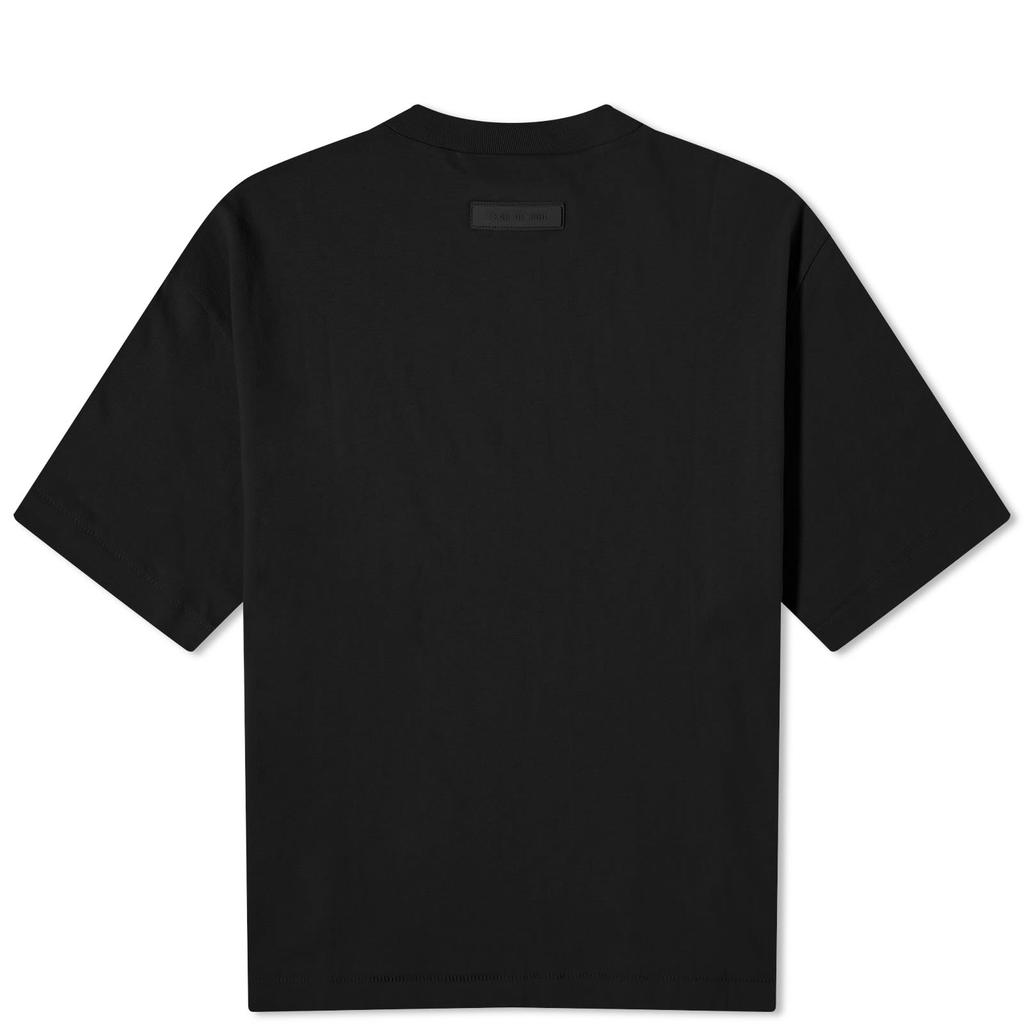 Essentials Fear of God ESSENTIALS Spring Kids Crew Neck T-Shirt - Jet Black