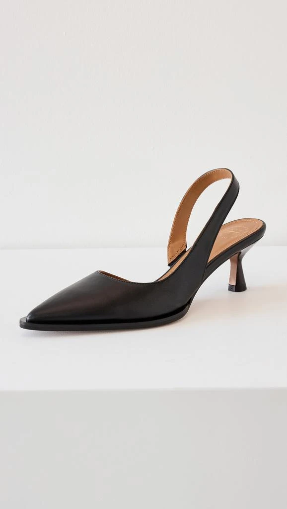 ATP ATELIER Desana Black Nappa Slingbacks 1