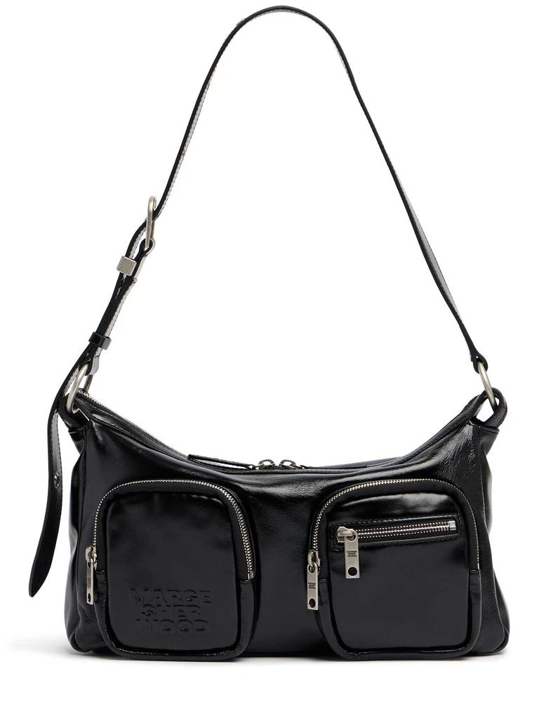 Marge Sherwood Outpocket Hobo Leather Shoulder Bag 1