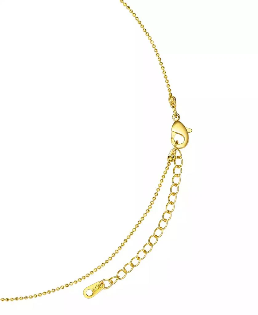 Unwritten Cubic Zirconia Bow Layered Necklace Set 6