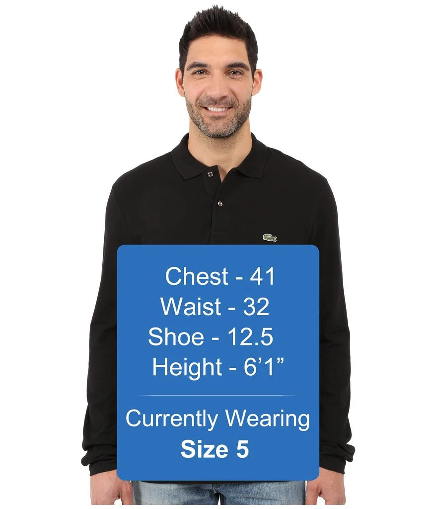 Lacoste Long Sleeve Classic Pique Polo Shirt 5