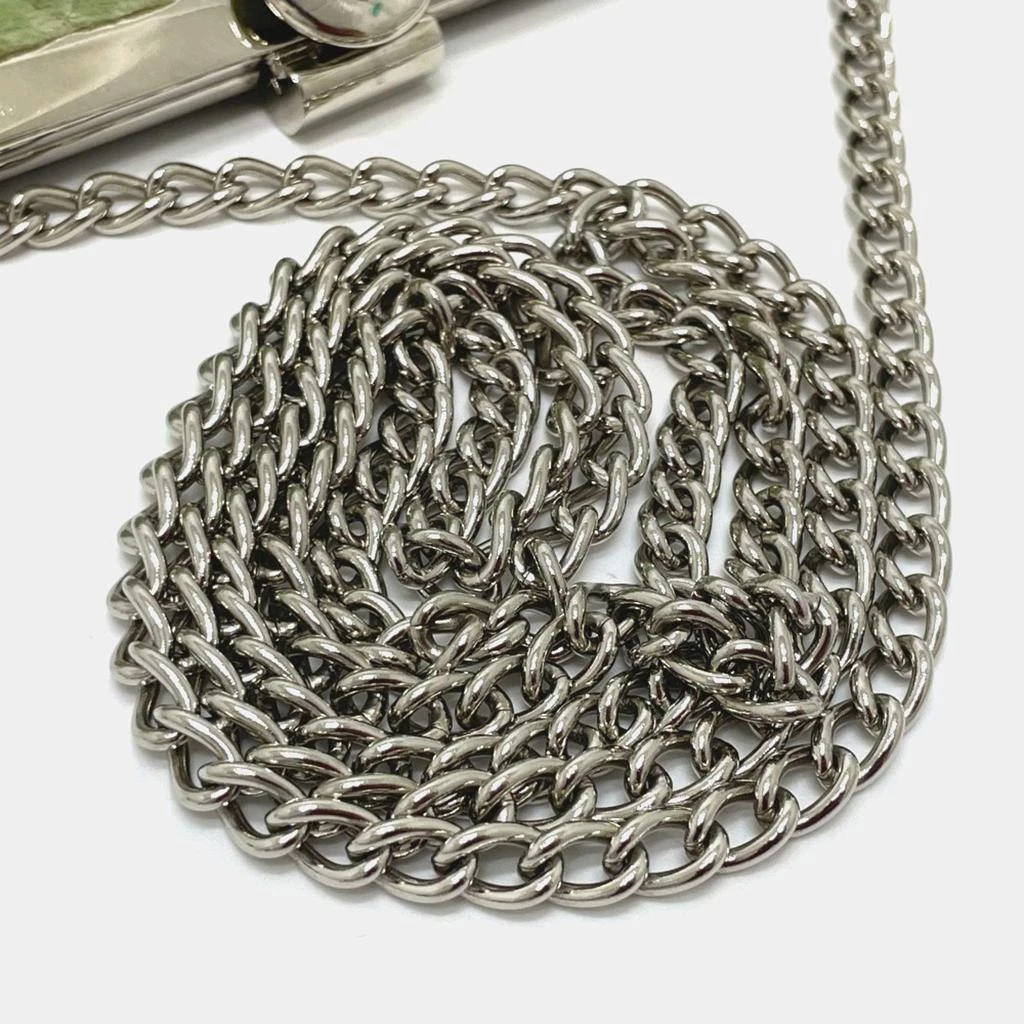 Chanel Chanel Green CC Mark Kisslock Bag Chain Shoulder Bag 10