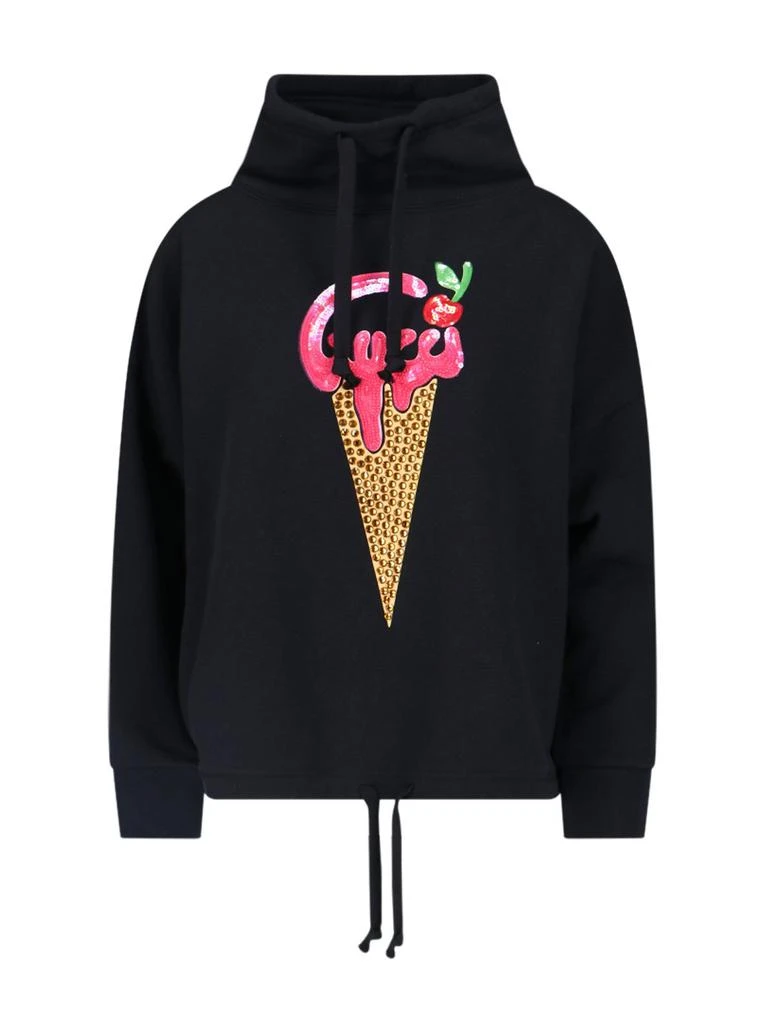Gucci Gucci Ice Cream Printed Drawstring Hoodie 1