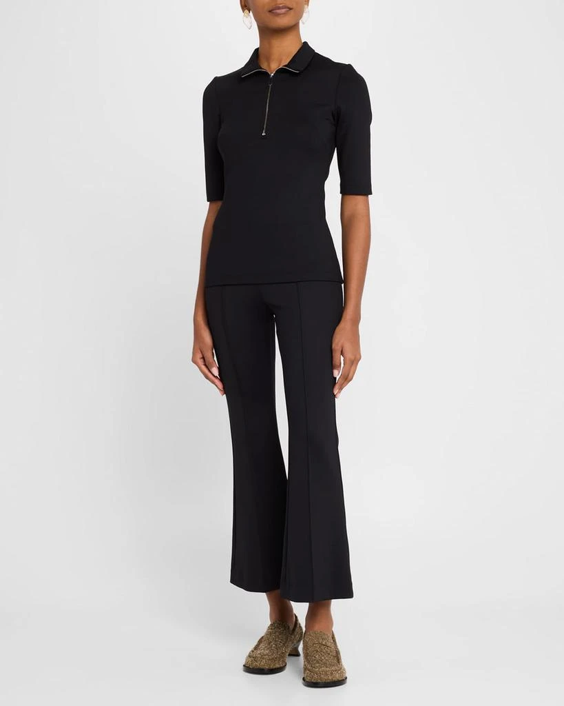 ROSETTA GETTY Scuba Flare Cropped Pants 2