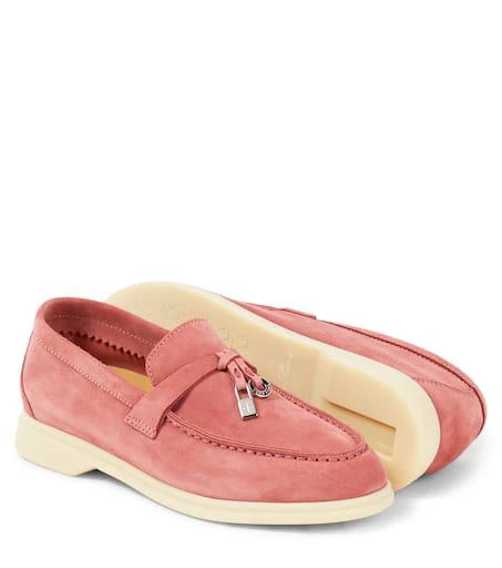 Loro Piana Summer Charms Walk suede loafers 6