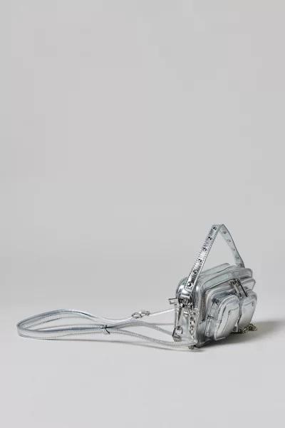 Nunoo Núnoo Helena Recycled Cool Silver Crossbody Bag