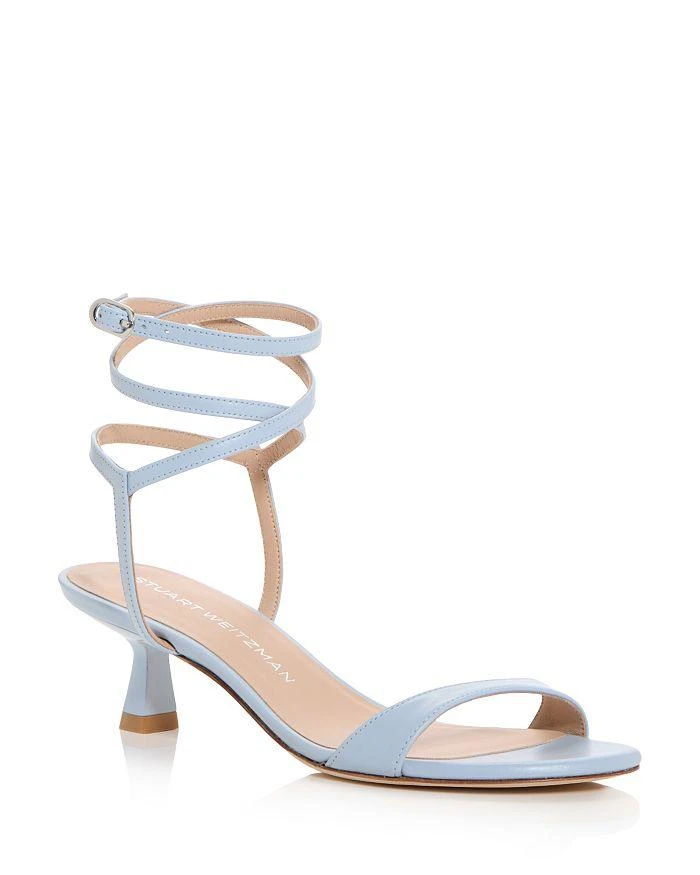Stuart Weitzman Women's Nudist 50 Wrap Sandals 1