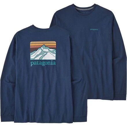 Patagonia Line Logo Ridge Long-Sleeve Responsibili-T-Shirt - Men's 5