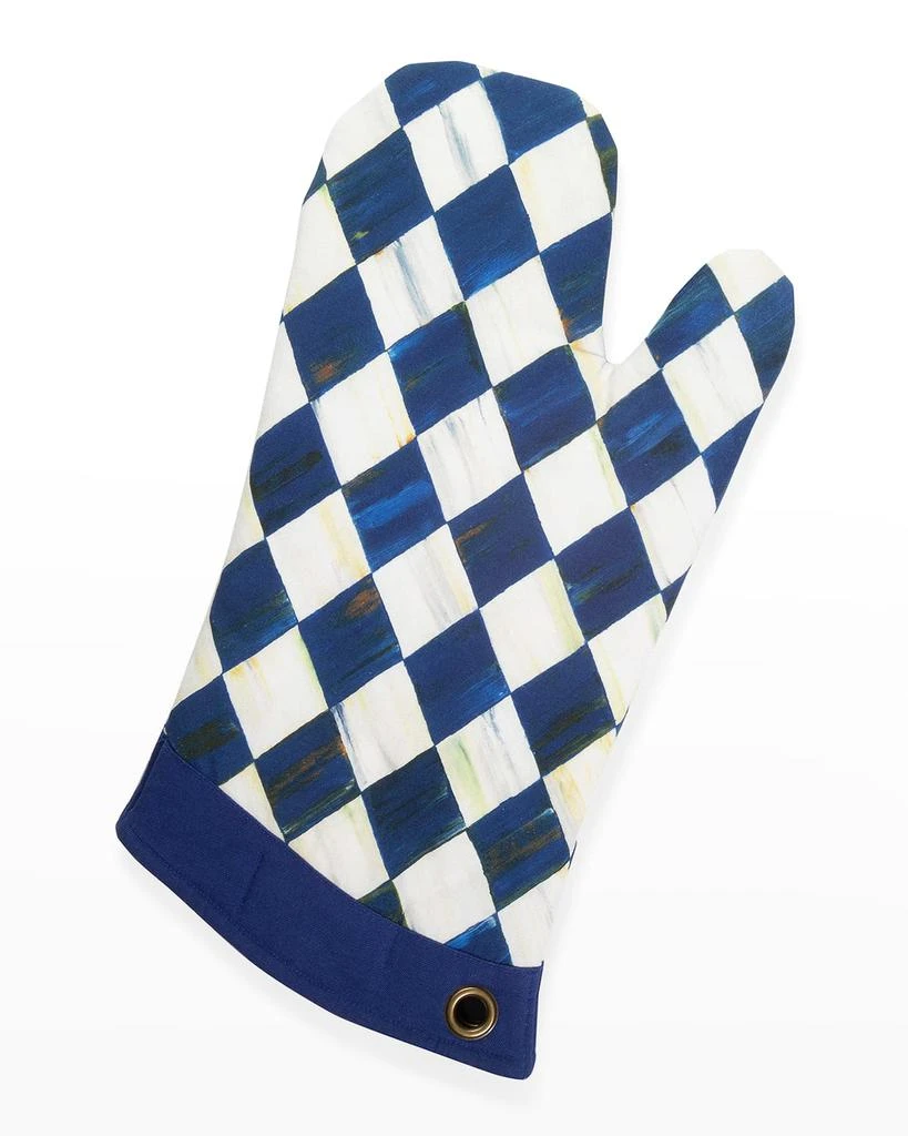 MacKenzie-Childs Royal Harlequin Oven Mitt 1