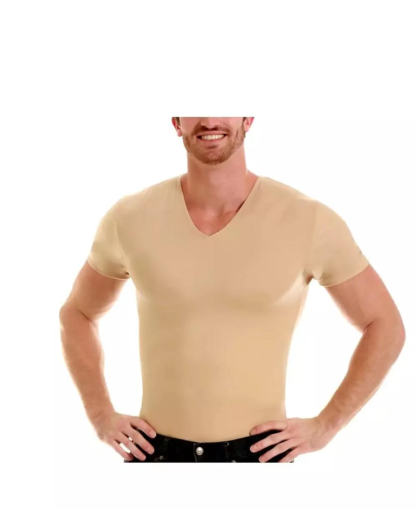 Instaslim Insta Slim Men's Compression Short Sleeve V-Neck T-Shirt 13