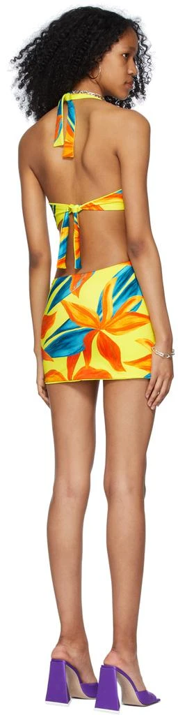 LOUISA BALLOU SSENSE Exclusive Yellow & Blue Sex Wax Dress 3