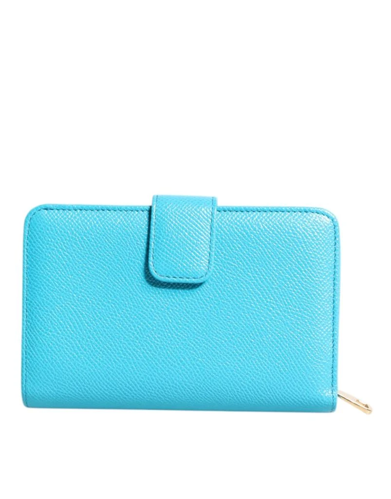 Dolce 
Gabbana Leather Bifold Continental Clutch Women
s Wallet 4