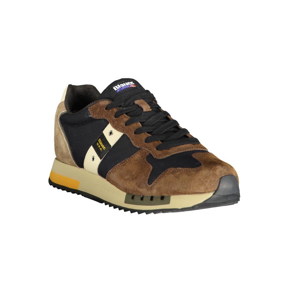 BLAUER Polyester Men's Sneaker