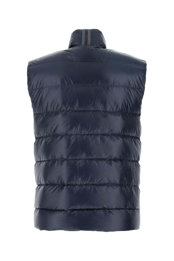 Canada Goose Dark blue nylon Crofton sleeveless down jacket