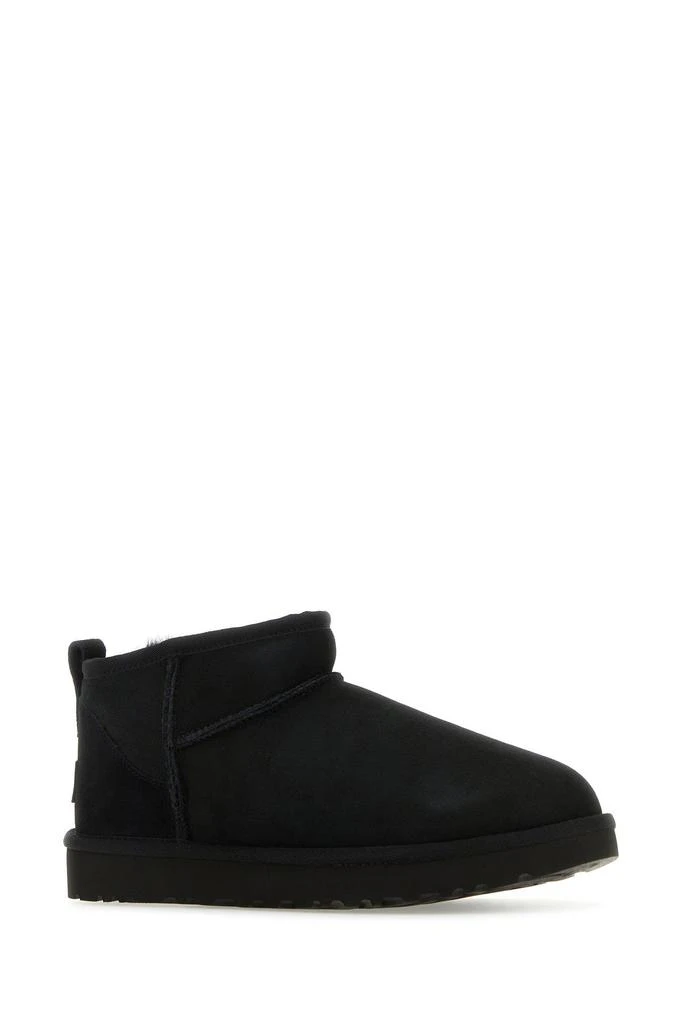 UGG Black suede Classic Ultra Mini ankle boots 1
