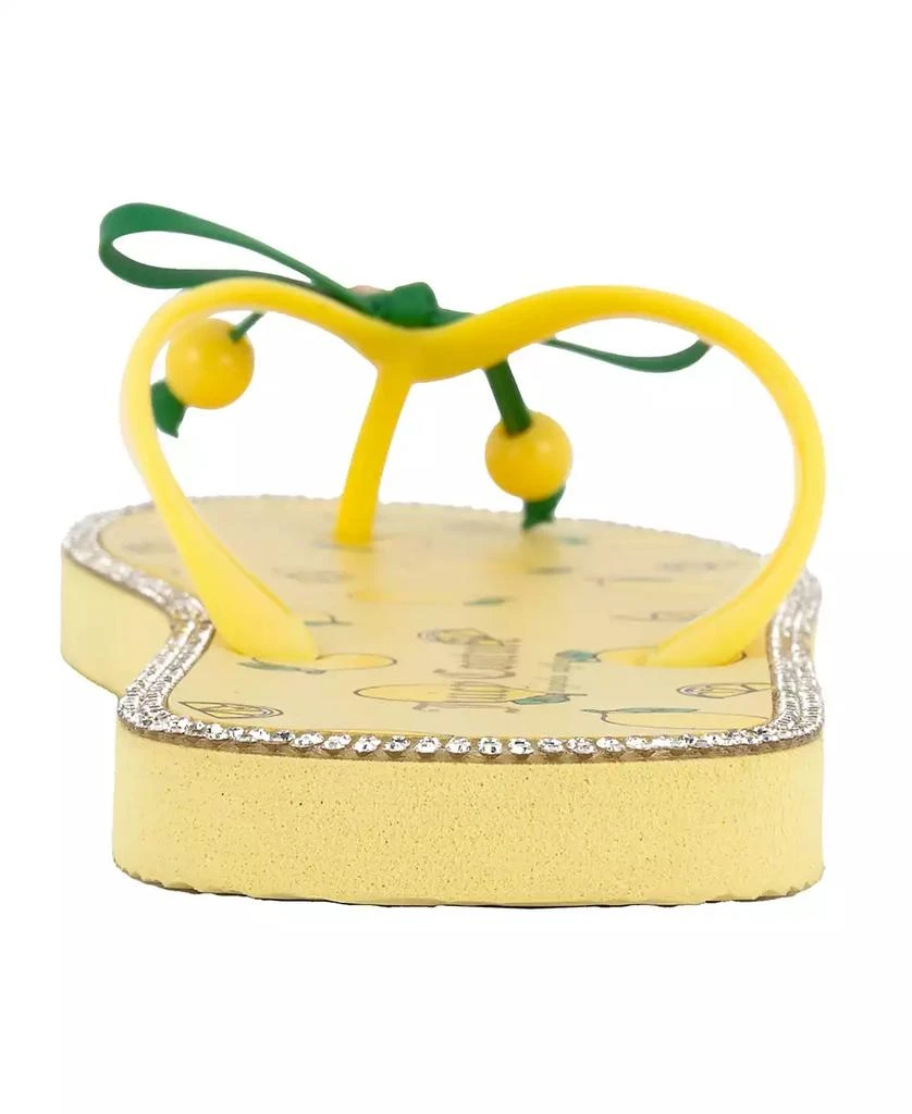 Juicy Couture Women's Slurpy Fruity Flip Flops 3