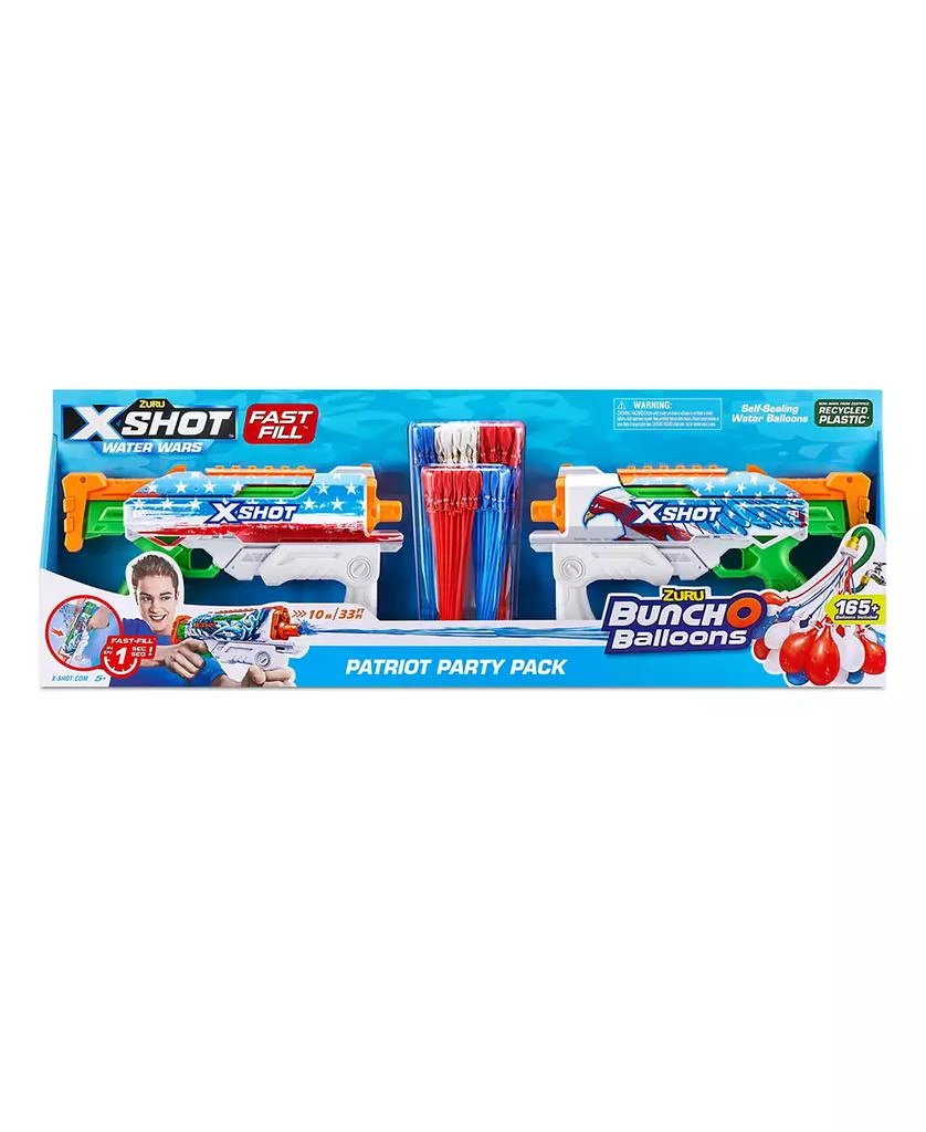 Bunch O Balloons Bunch-O-Balloons Zuru X-Shot Patriot Party Pack 1