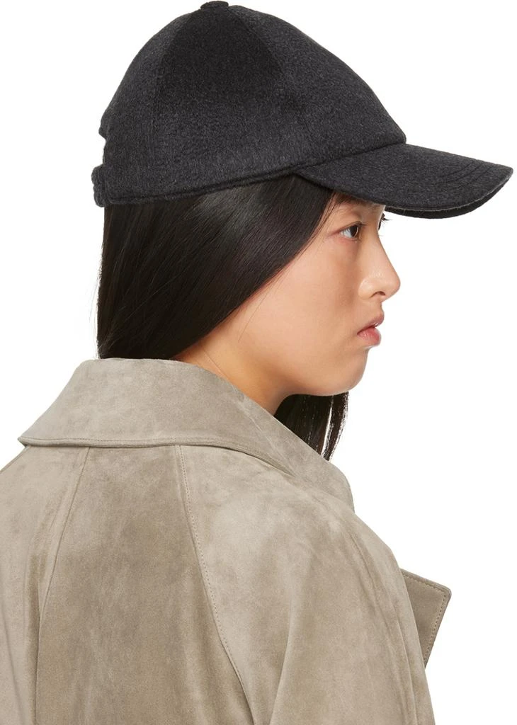 The Row Gray Caspian Cap 3