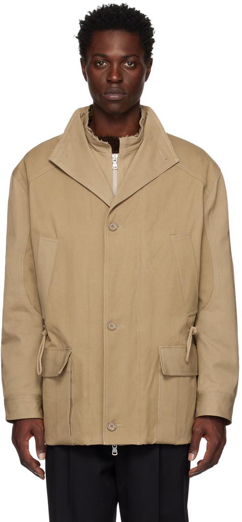 Magliano Khaki Beuys Field Jacket - Jackets - Free Shipping Magliano Khaki Beuys Field Jacket - Jackets - Free Shipping