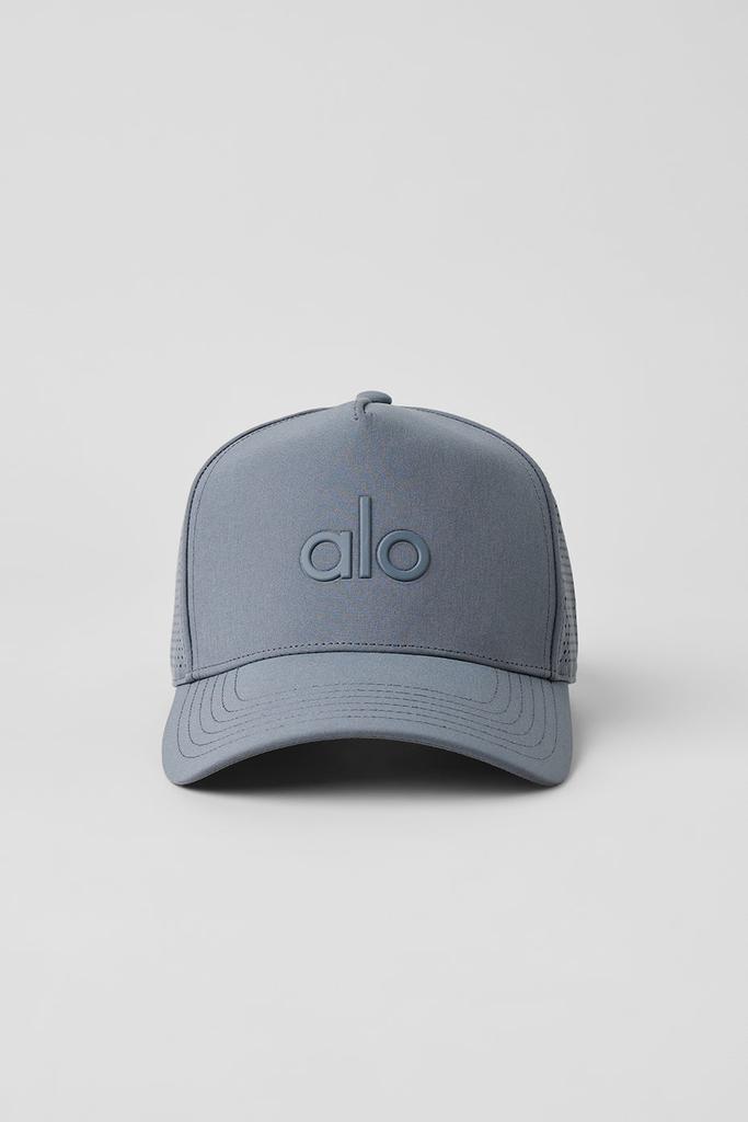 Alo Performance District Trucker Hat - Steel Grey - Hats - Free