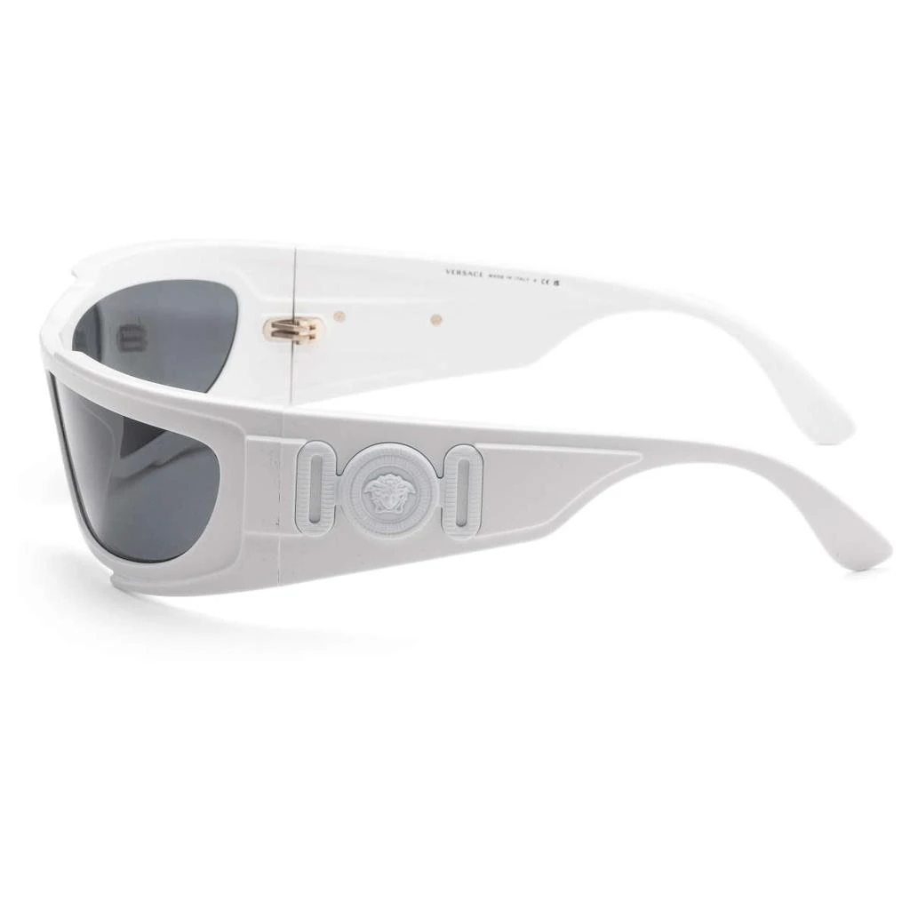 Versace Versace Men's White Rectangular Sunglasses 2