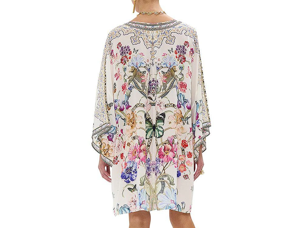 Camilla Silk Swim Cover-Up Kaftan 2