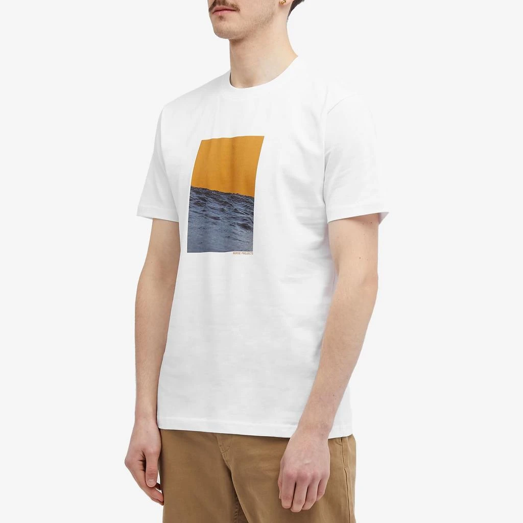 Norse Projects Norse Projects Johannes Organic Waves Print T-shirt 2