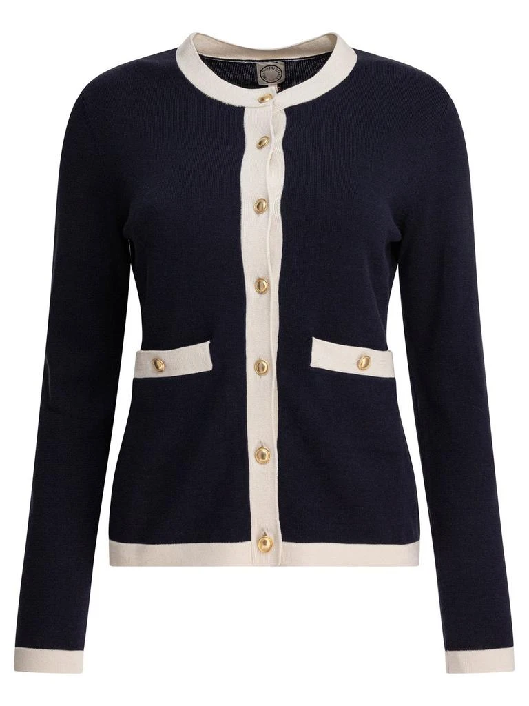INES DE LA FRESSANGE Ines De La Fressange Buttoned Knit Cardigan 1