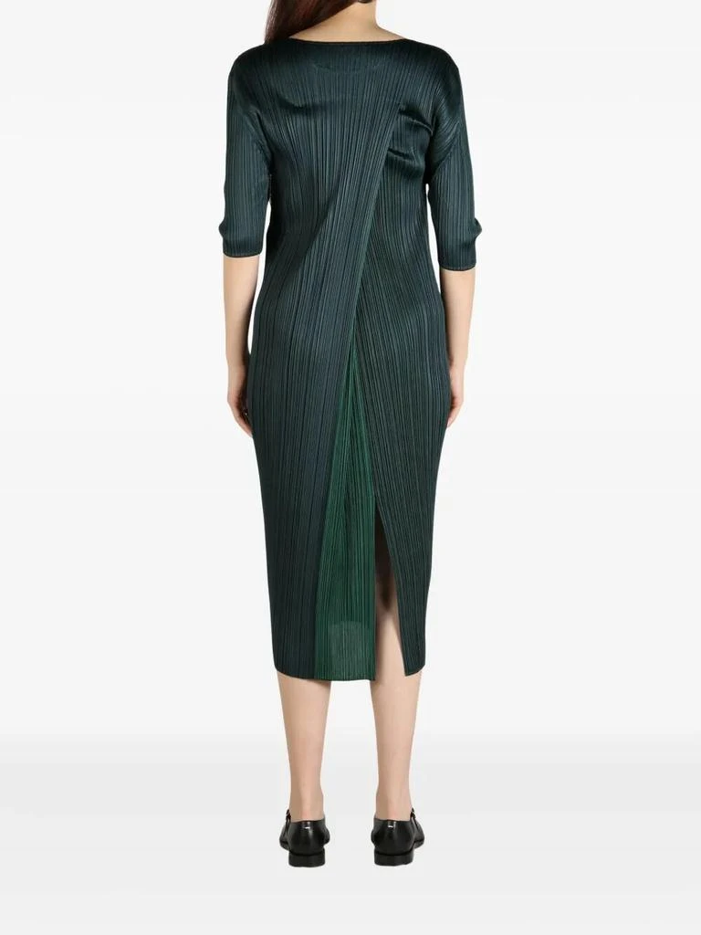 Issey Miyake MERRY BICOLOR MIDI DRESS 2