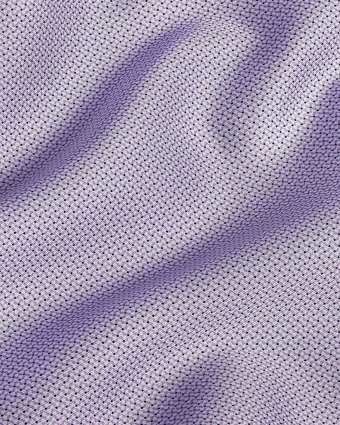 David Donahue Cotton Micro Dot Print Slim Fit Dress Shirt 3