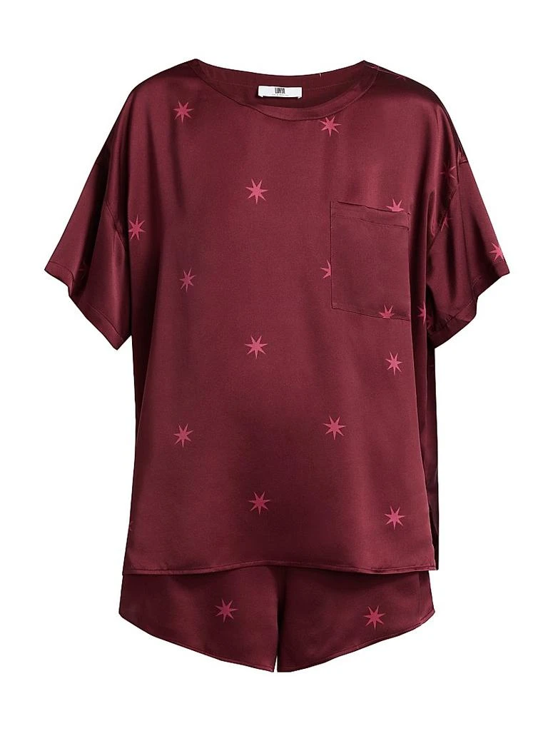 Lunya Washable Silk T-Shirt & Shorts Set 1