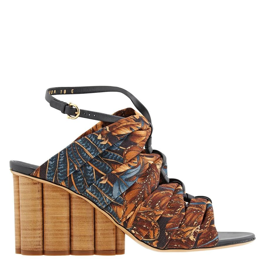 Salvatore Ferragamo Salvatore Ferragamo Ladies Detailed Runway Sandal 1