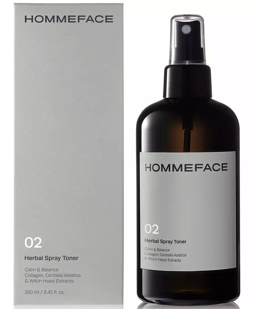 HOMMEFACE Herbal Spray Toner For Men, 8.45 oz.