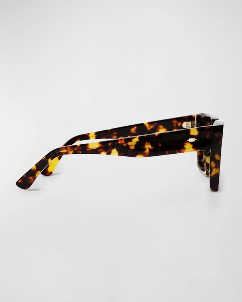 KIMEZE Mahi Havana Acetate Square Sunglasses 2