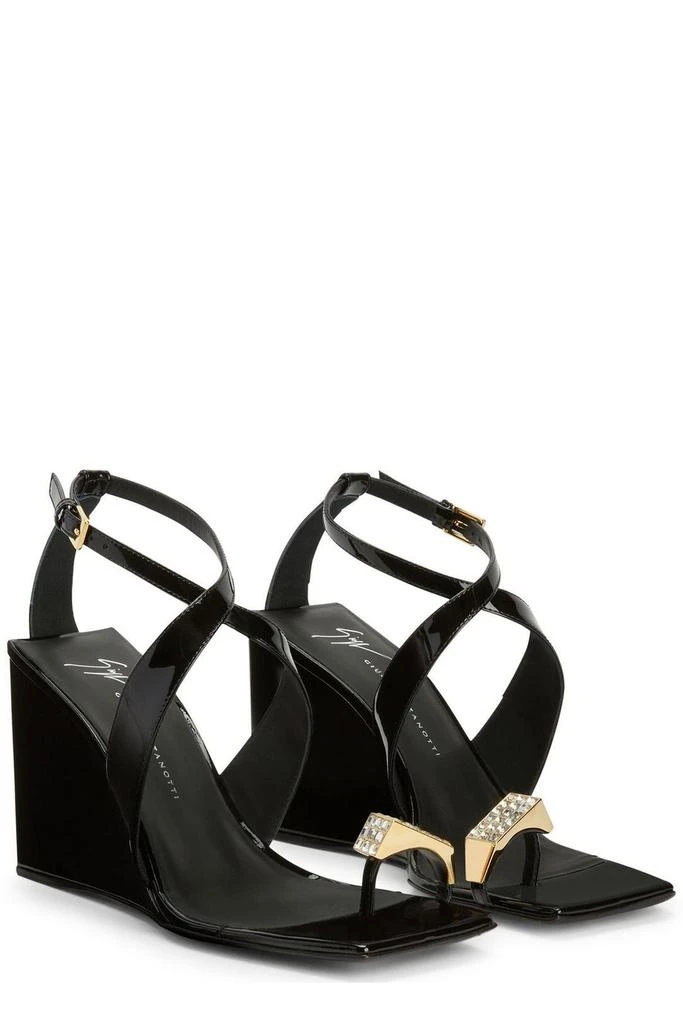 Giuseppe Zanotti Giuseppe Zanotti Nihao Ring Wedge Sandals 2