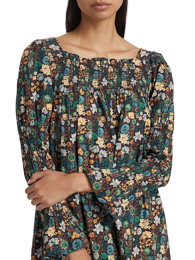 DÔEN Sabia Floral Cotton Minidress 6