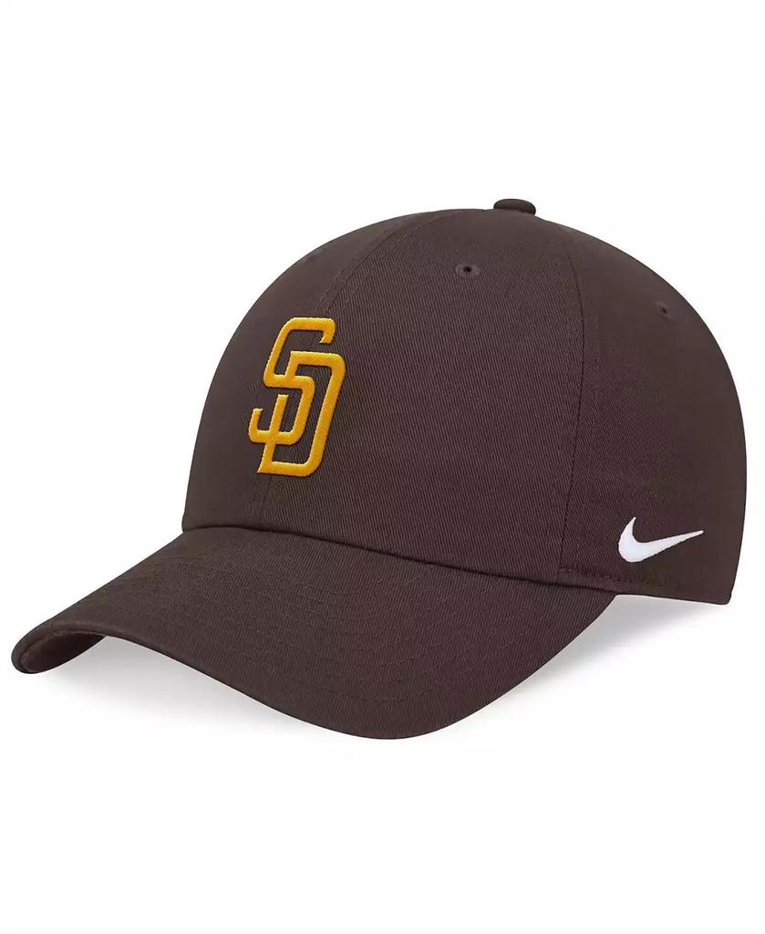 NIKE Men's Brown San Diego Padres Evergreen Club Adjustable Hat