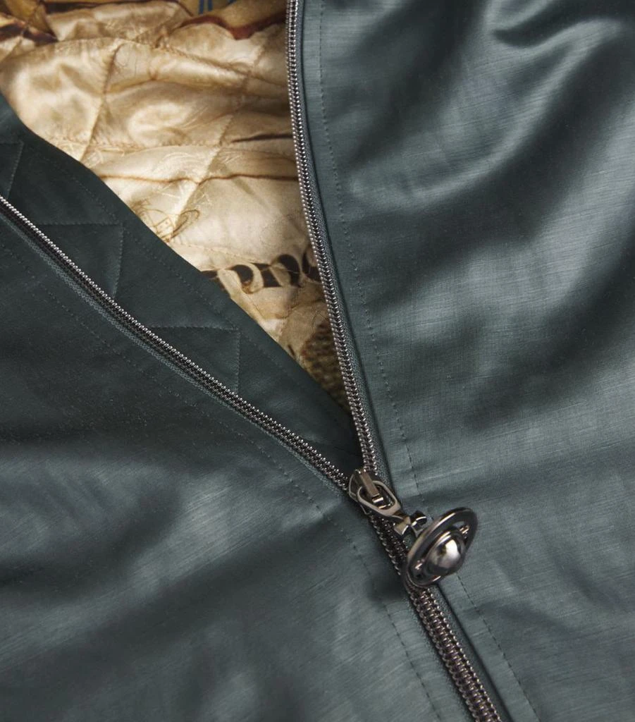 Vivienne Westwood Linen-Blend Bomber Jacket 5